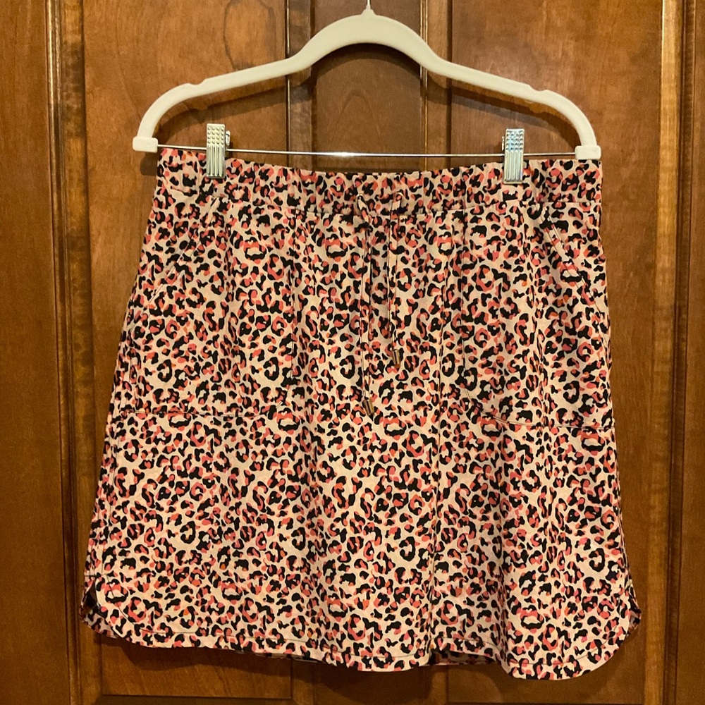 Leopard Print Women's Skort
